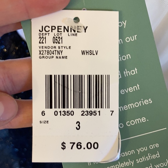 JCPenney Speechless Semi-Formal Strapless Dress - Picture 6 of 10